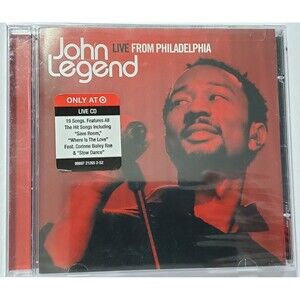 John Legend Live from Philadelphia CD Target Exclusive - NEW SEALED